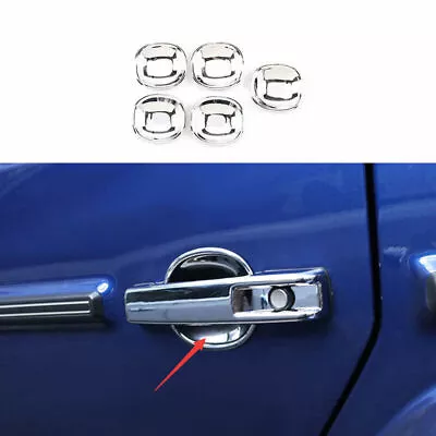 >For Benz G-Class 2019-2021 Chrome ABS Outside Door Bowl Cup Cover Trim 5pcs • $81.70